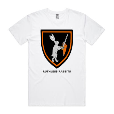 Ruthless Rabbits front only for light Ts Thumbnail
