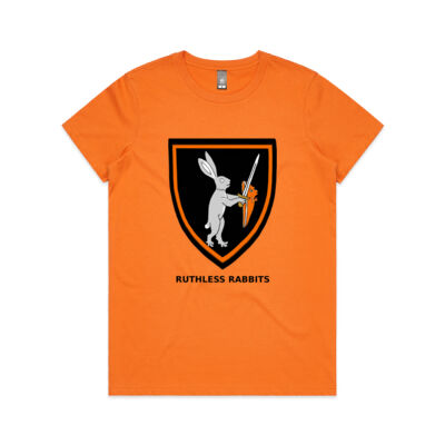 Ruthless Rabbits 2-side print (women's cut) for light Ts Thumbnail